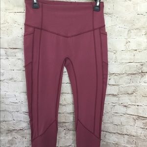 lululemon athletica High-Rise Auburn Pink Leggings